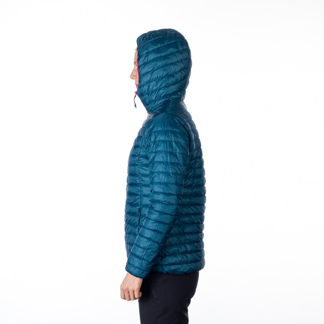 BU-6134OR women's insulated reversible hoody jacket JANET