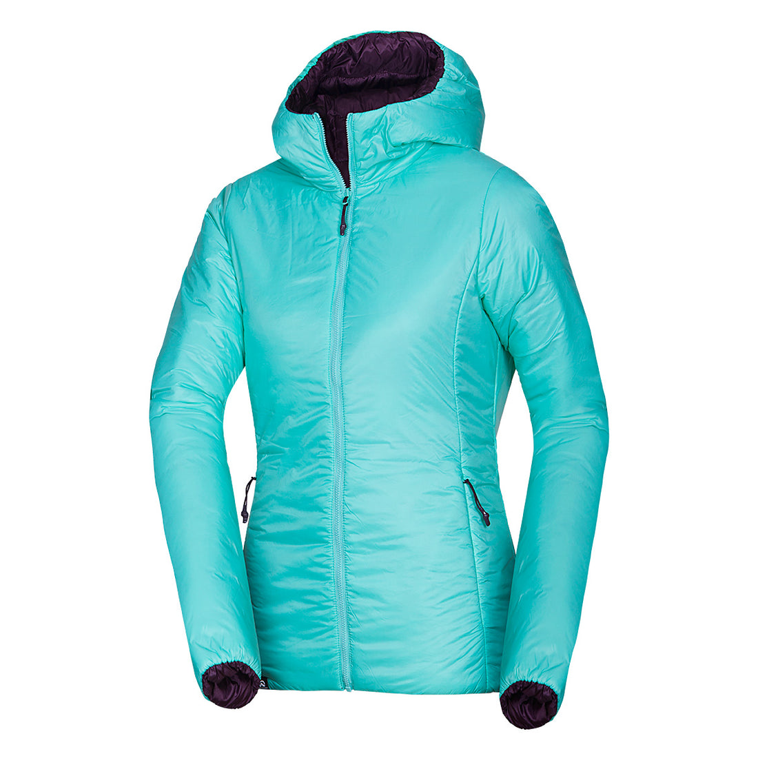 BU-6134OR women's insulated reversible hoody jacket JANET