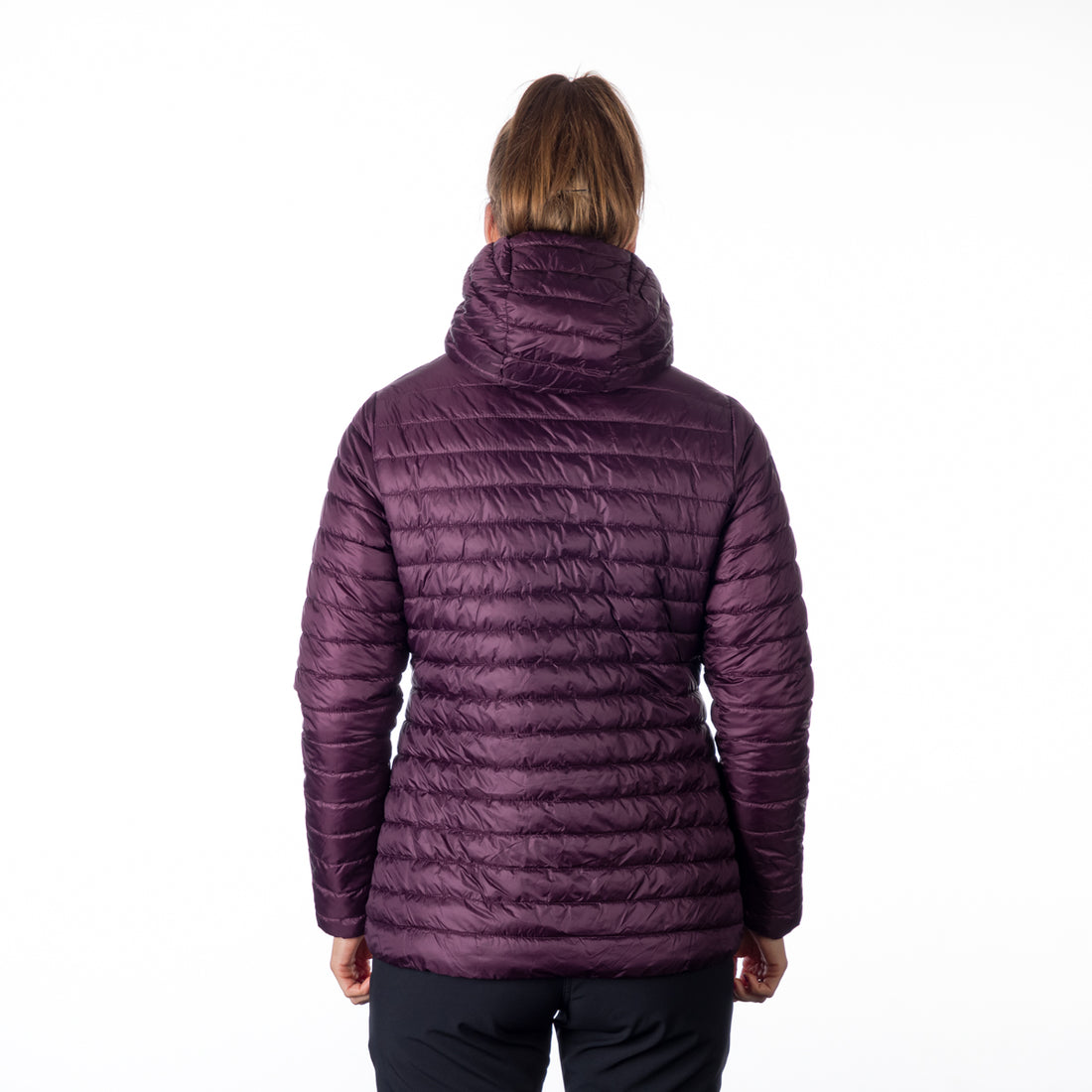 BU-6134OR women's insulated reversible hoody jacket JANET