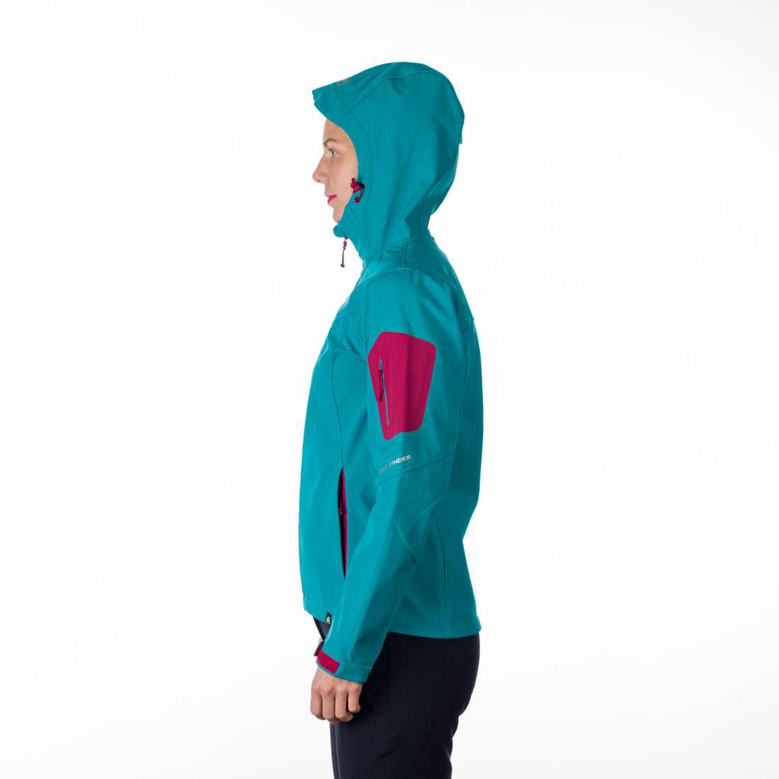 BU-6135OR women's travel elegant softshell jacket 3L JEANNE