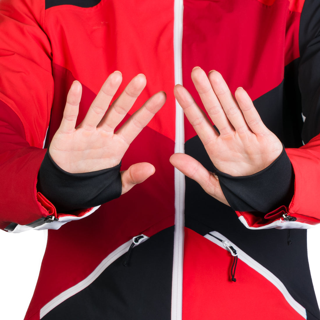 BU-6140SNW women's ski technical jacket fully featured EDITH