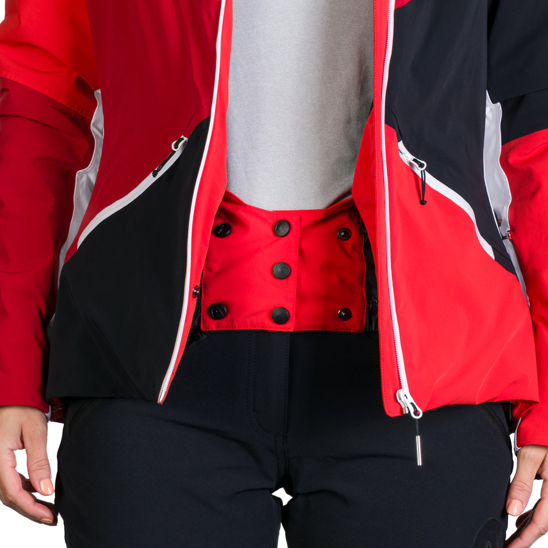 BU-6140SNW women's ski technical jacket fully featured EDITH