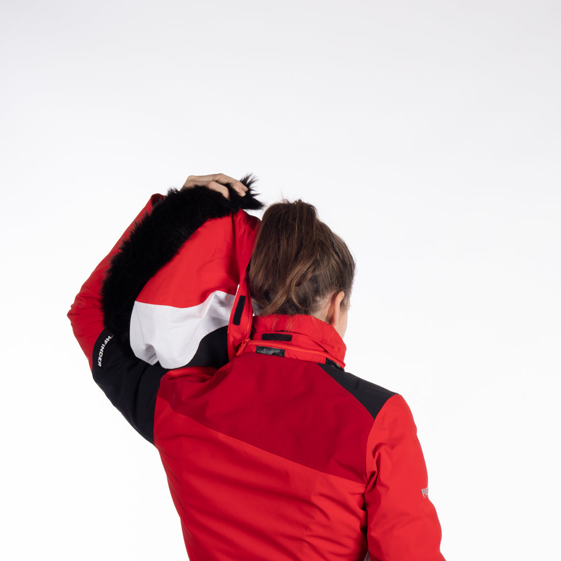 BU-6140SNW women's ski technical jacket fully featured EDITH