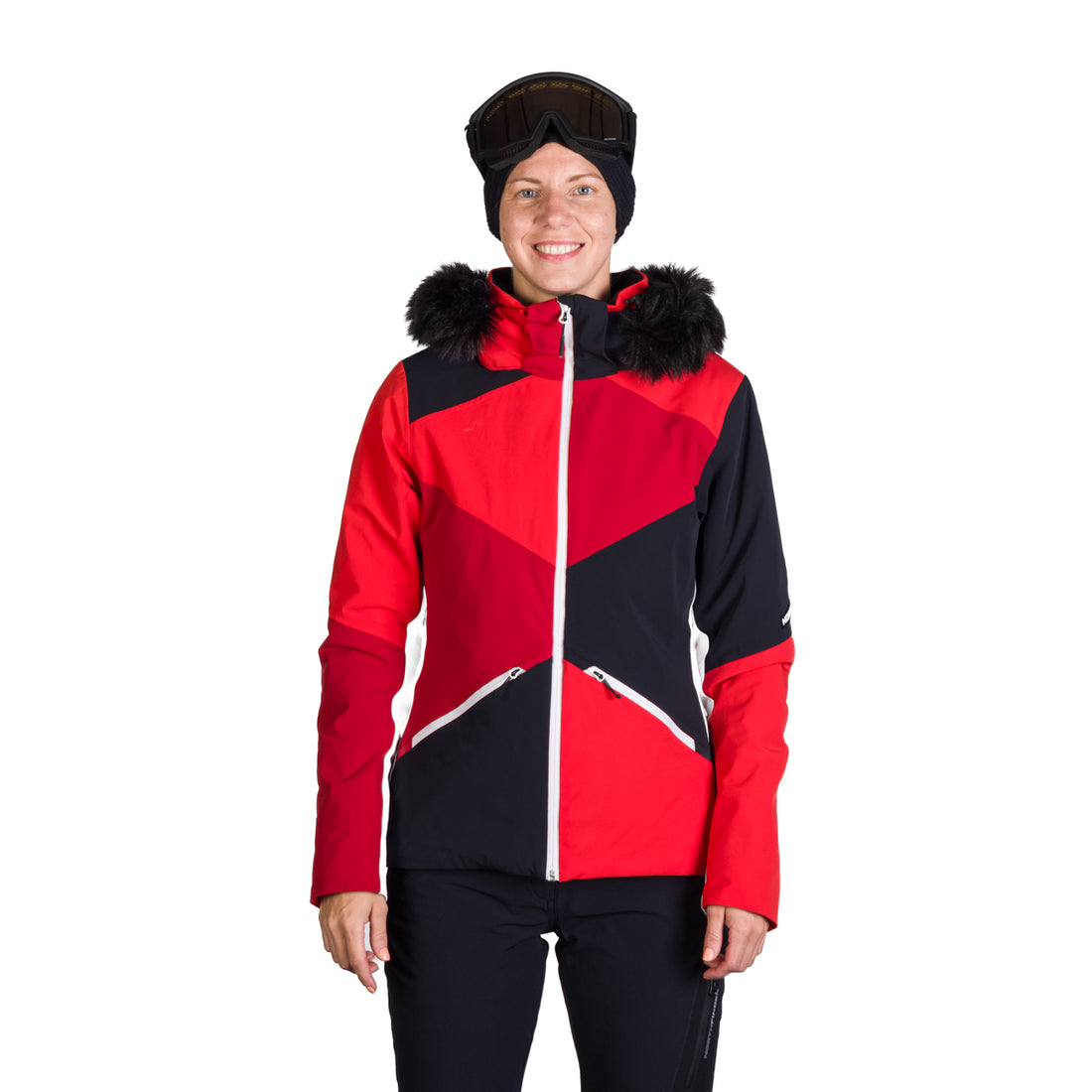 BU-6140SNW women's ski technical jacket fully featured EDITH