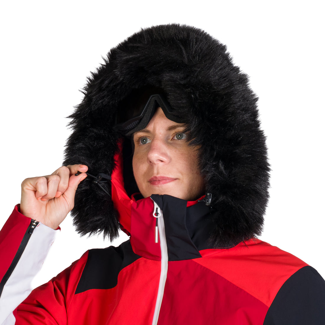 BU-6140SNW women's ski technical jacket fully featured EDITH