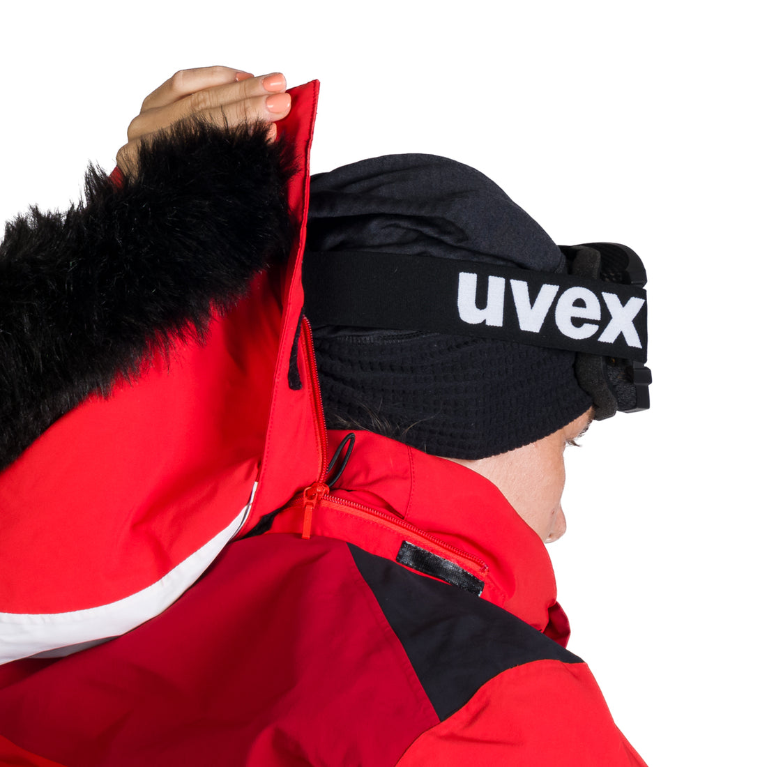 BU-6140SNW women's ski technical jacket fully featured EDITH