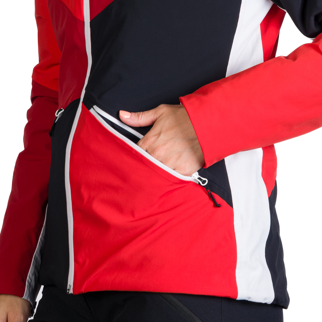 BU-6140SNW women's ski technical jacket fully featured EDITH