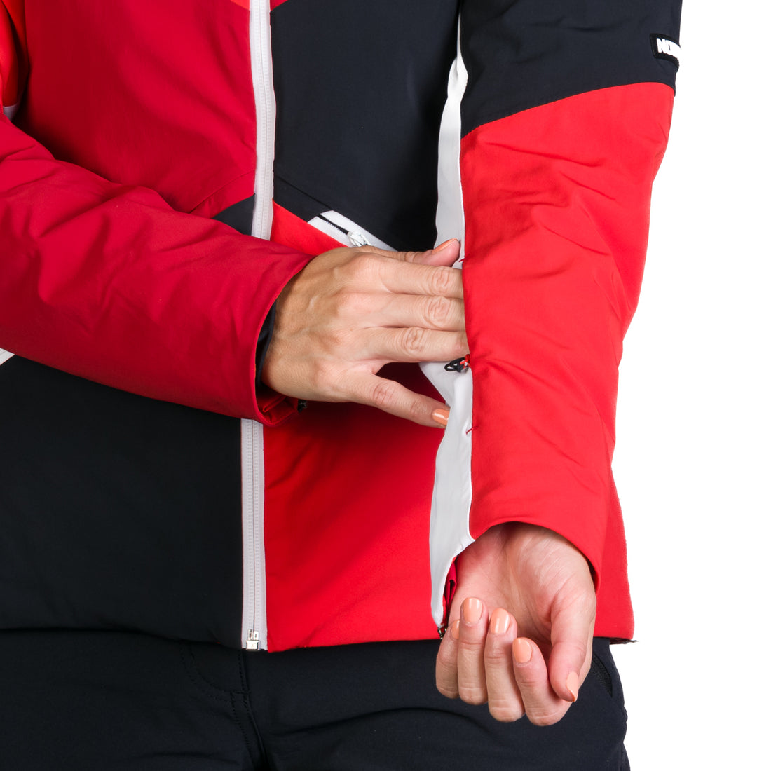 BU-6140SNW women's ski technical jacket fully featured EDITH