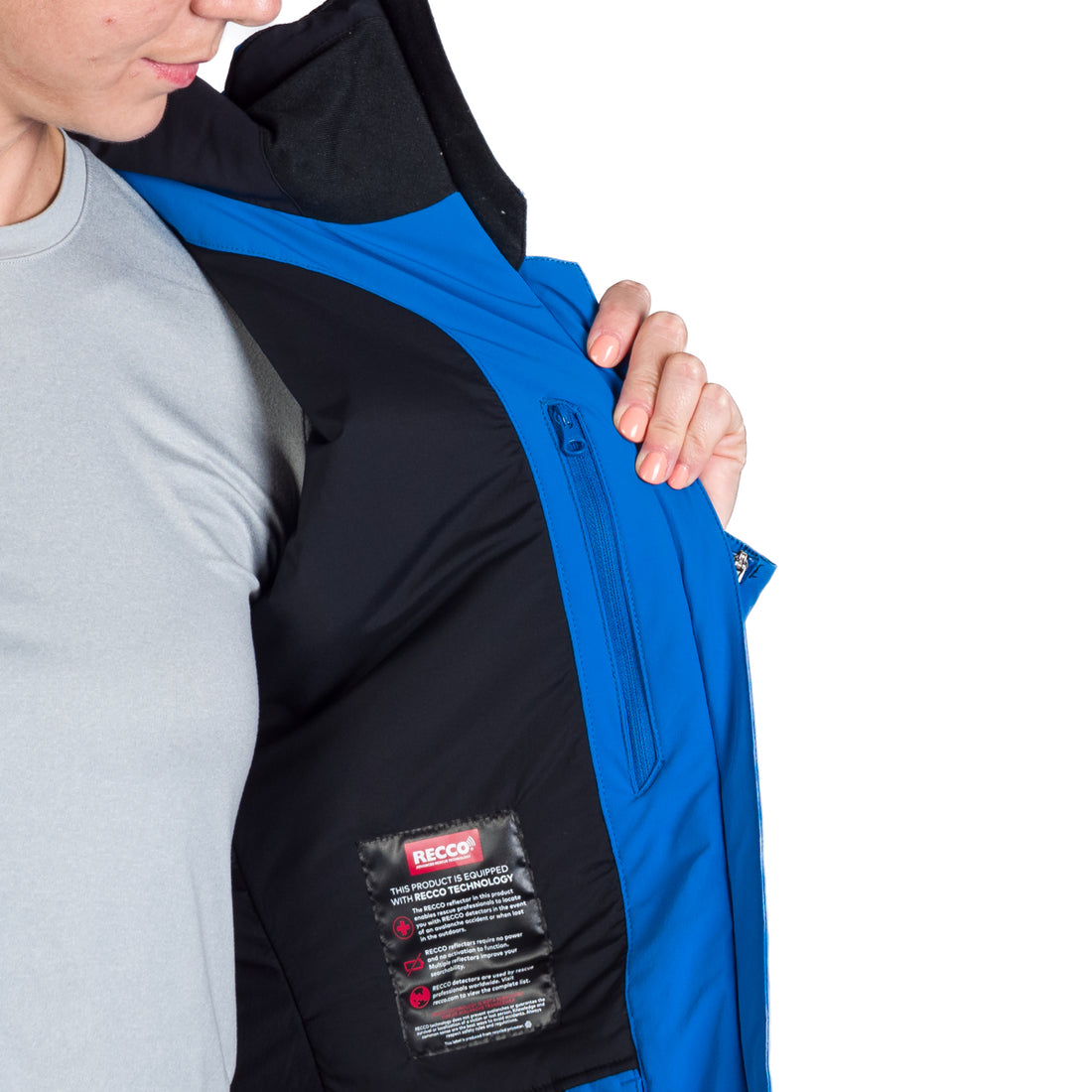 BU-6140SNW women's ski technical jacket fully featured EDITH