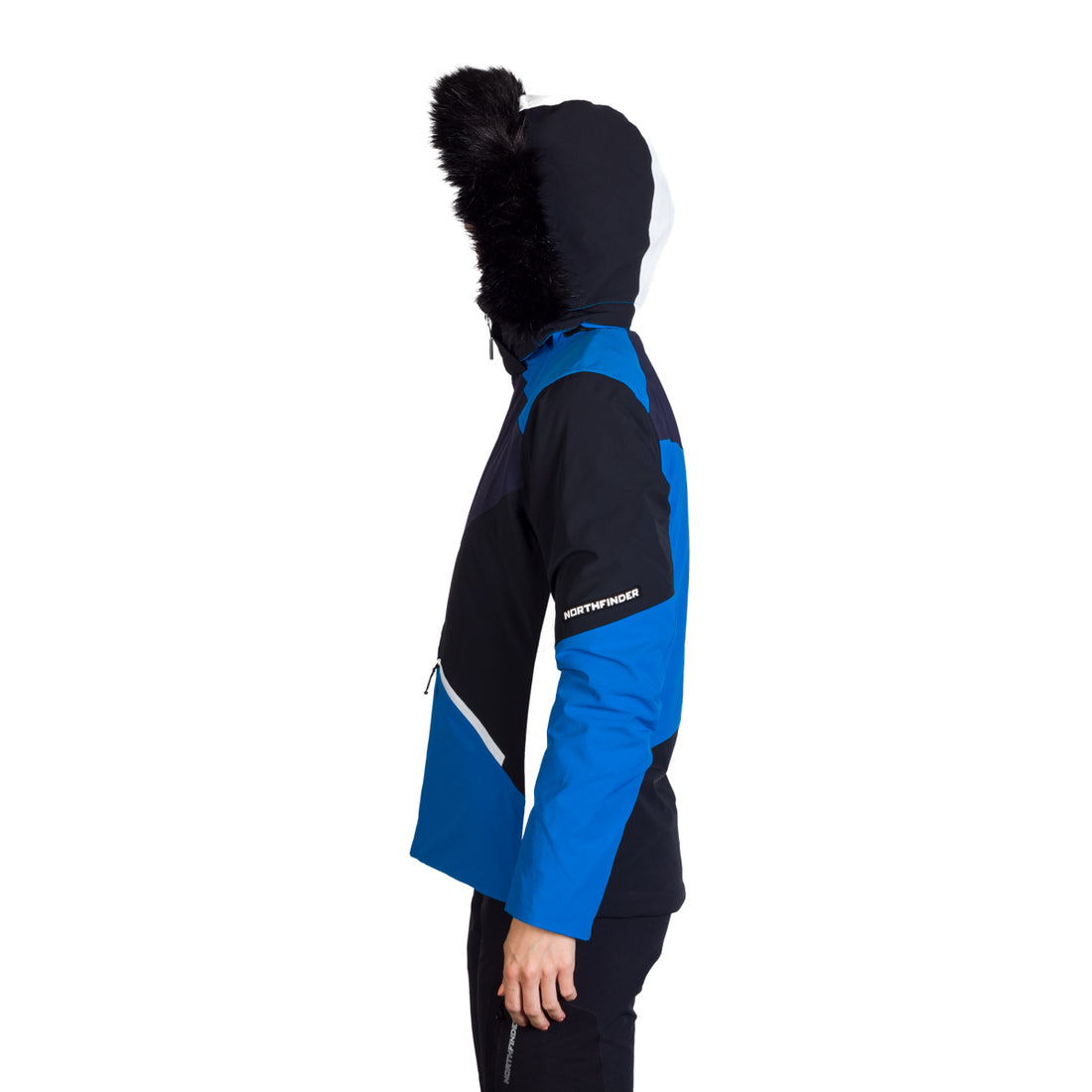BU-6140SNW women's ski technical jacket fully featured EDITH