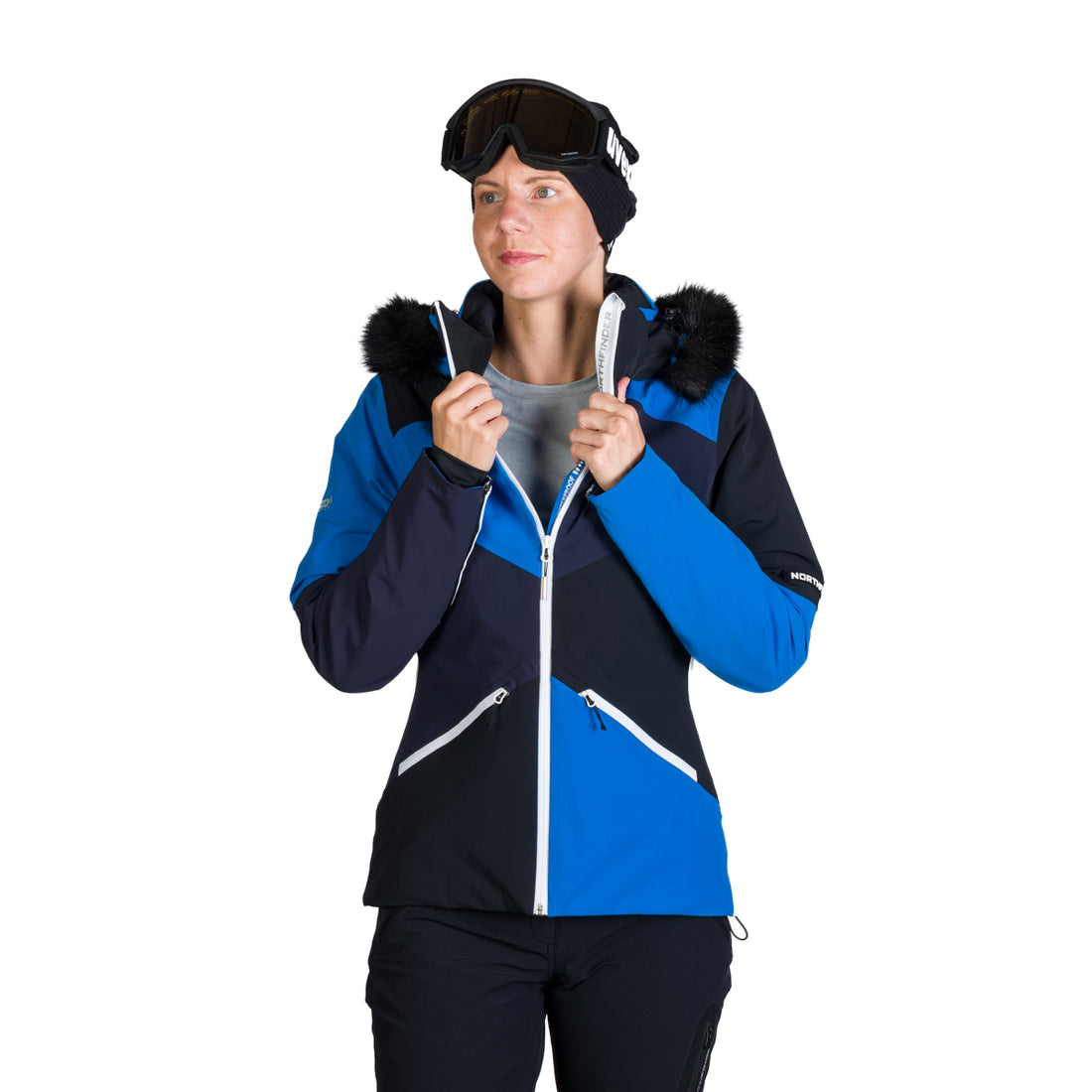 BU-6140SNW women's ski technical jacket fully featured EDITH