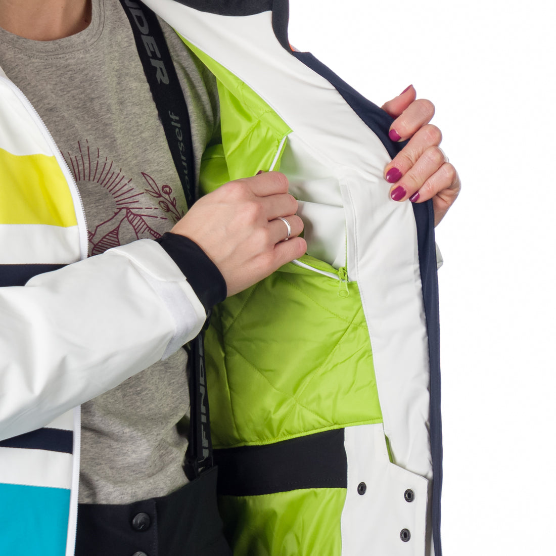BU-6141SNW women's ski trendy comfort jacket insulated ANN