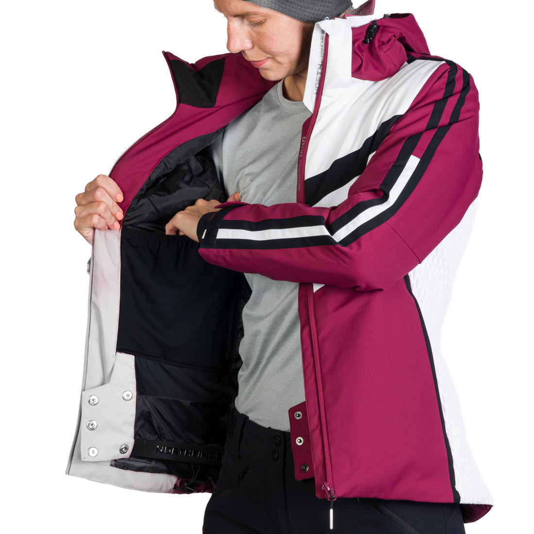 BU-6142SNW women's ski trendy comfort jacket insulated DORIS