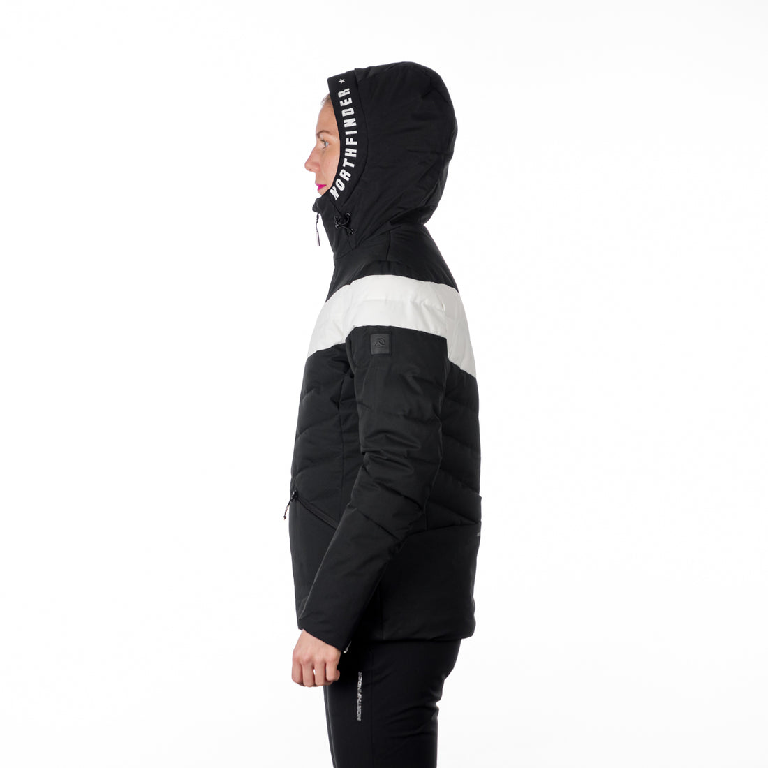 BU-6144SNW women's ski quilted insulated jacket IDA