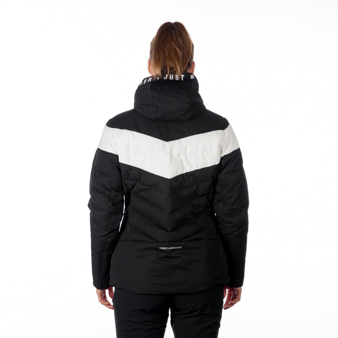 BU-6144SNW women's ski quilted insulated jacket IDA