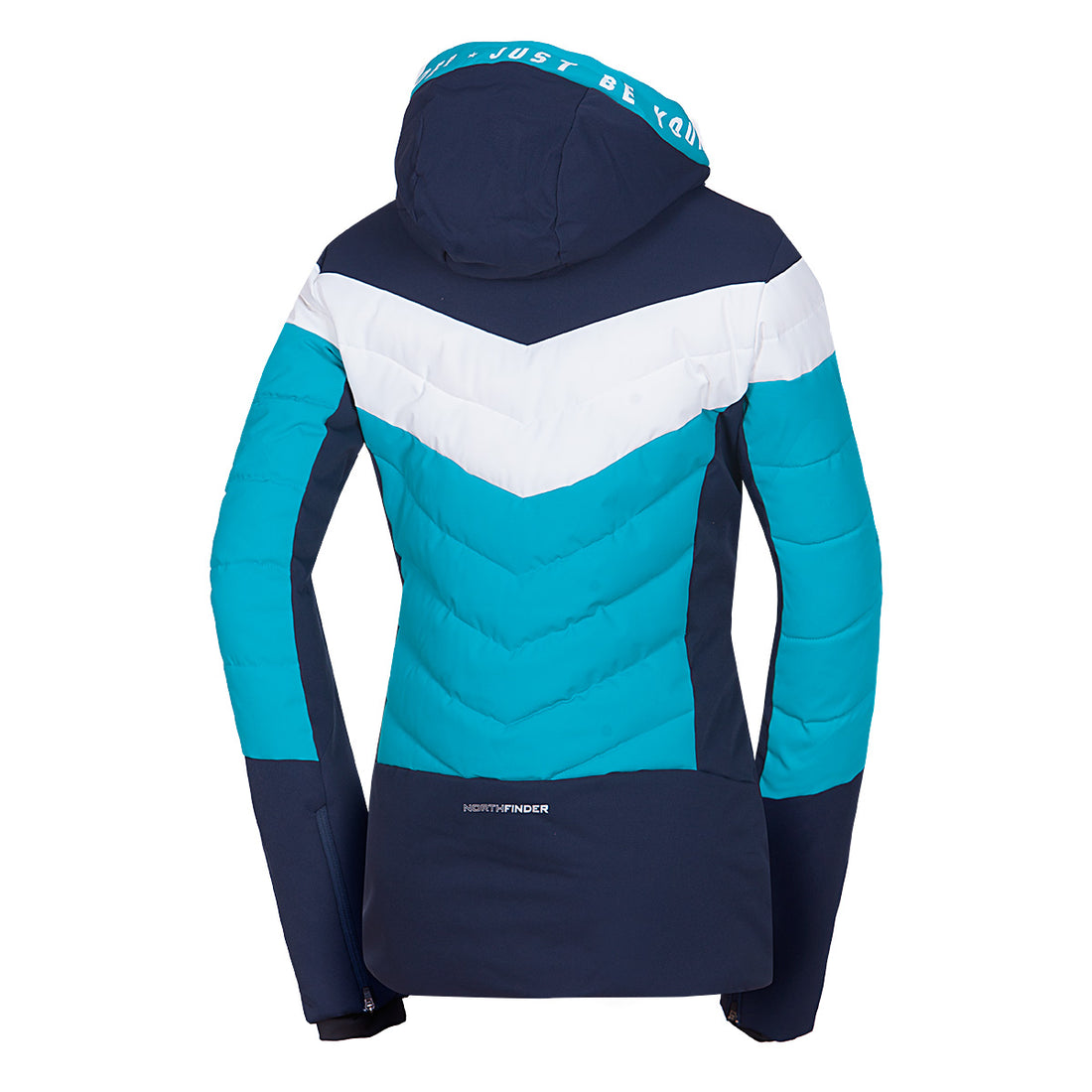 BU-6144SNW women's ski quilted insulated jacket IDA