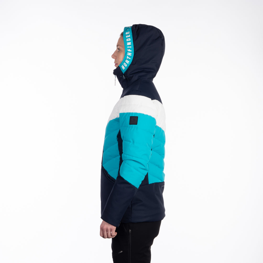 BU-6144SNW women's ski quilted insulated jacket IDA