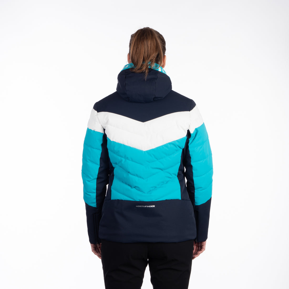 BU-6144SNW women's ski quilted insulated jacket IDA