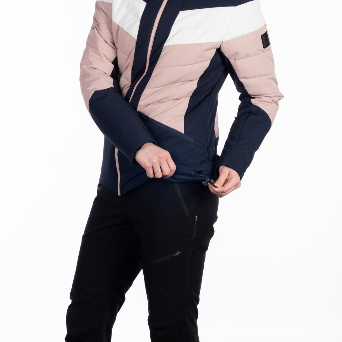 BU-6144SNW women's ski quilted insulated jacket IDA