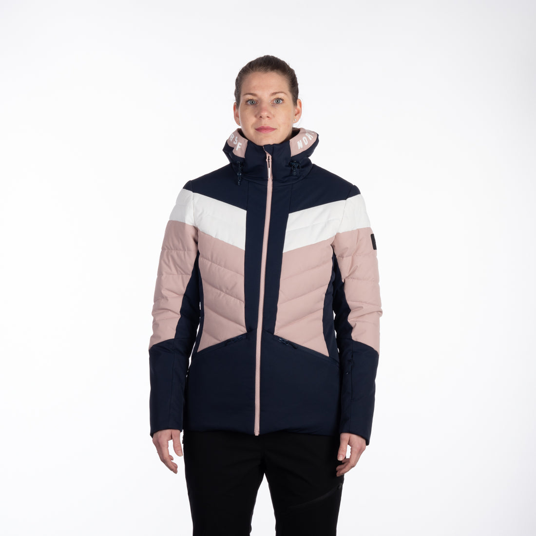 BU-6144SNW women's ski quilted insulated jacket IDA