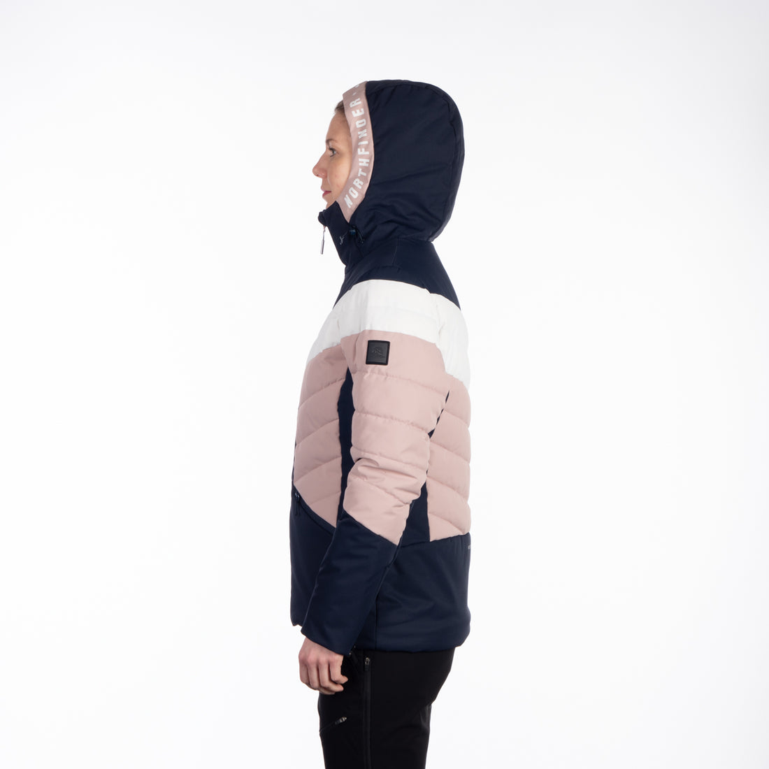 BU-6144SNW women's ski quilted insulated jacket IDA