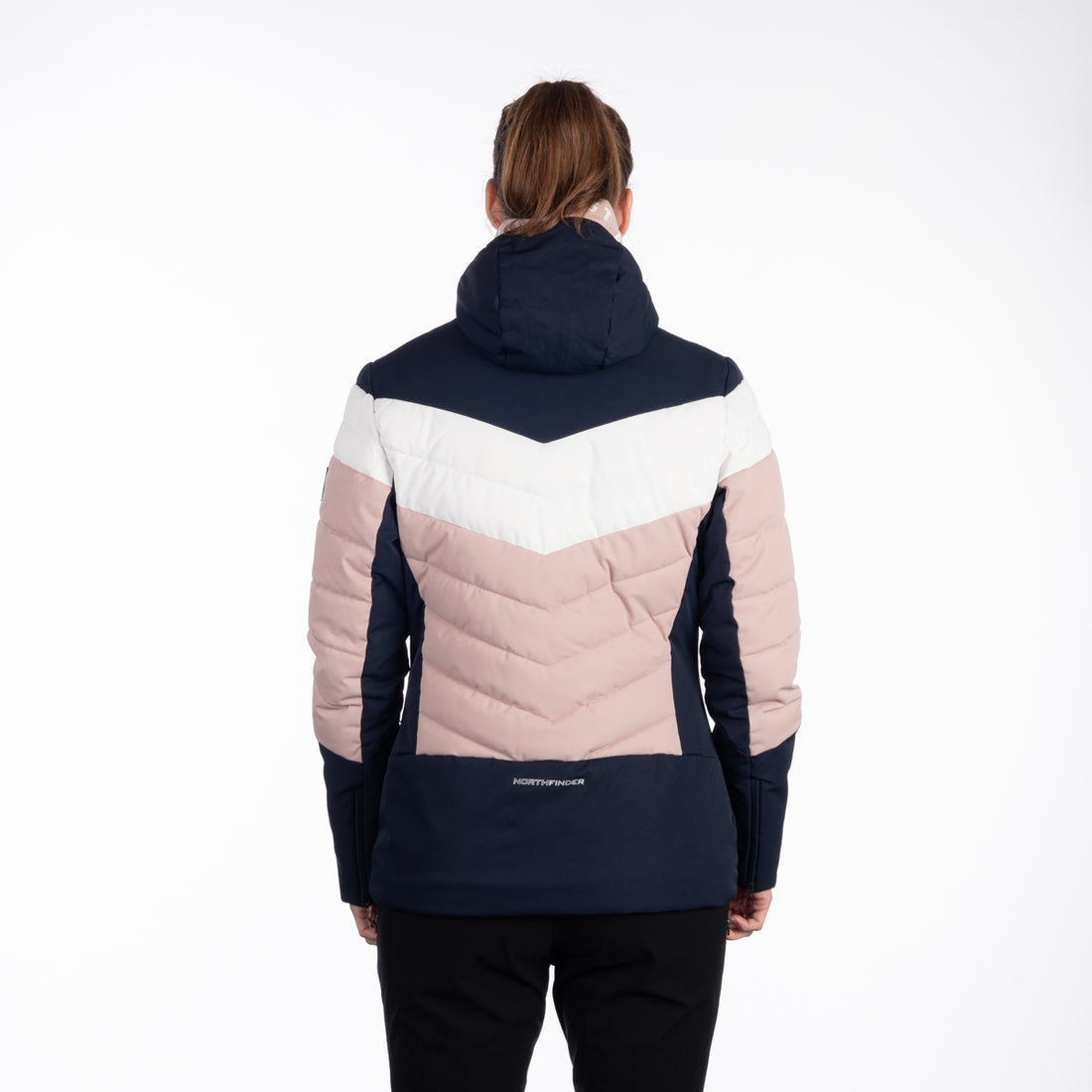 BU-6144SNW women's ski quilted insulated jacket IDA