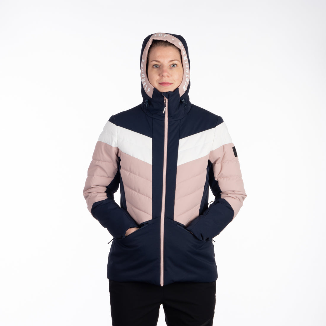 BU-6144SNW women's ski quilted insulated jacket IDA