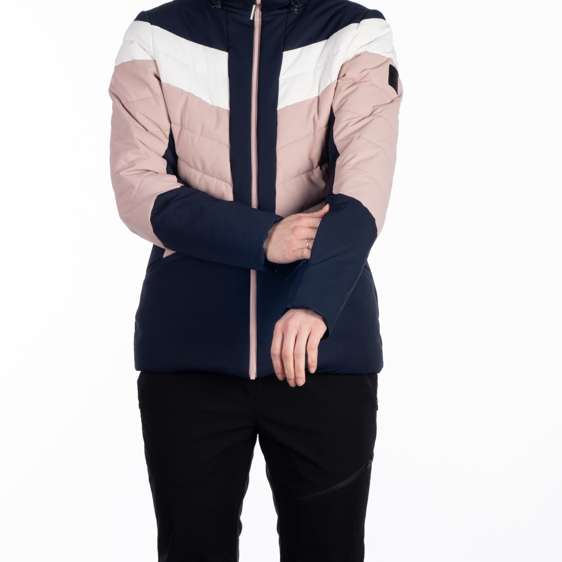 BU-6144SNW women's ski quilted insulated jacket IDA