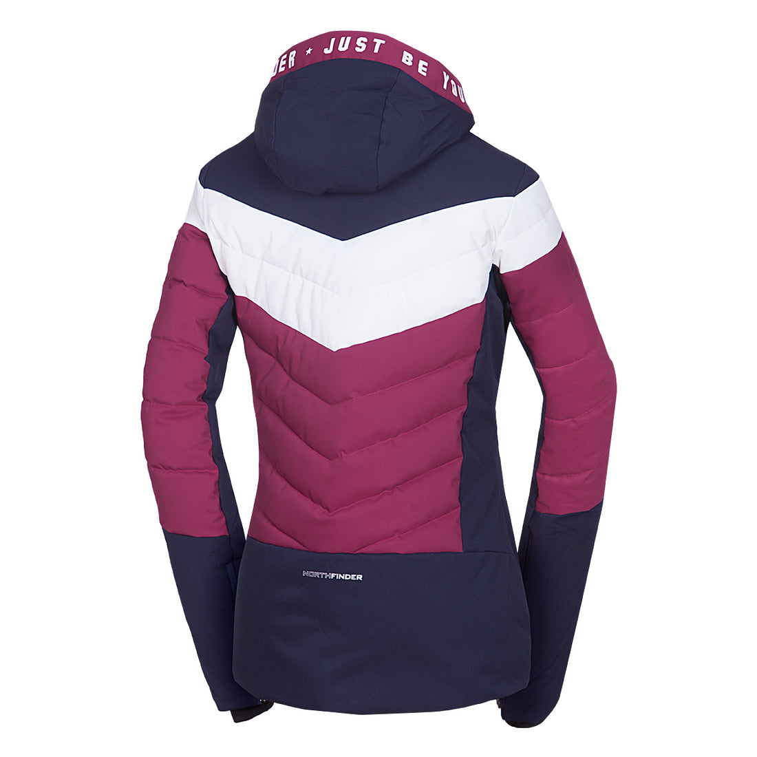 BU-6144SNW women's ski quilted insulated jacket IDA