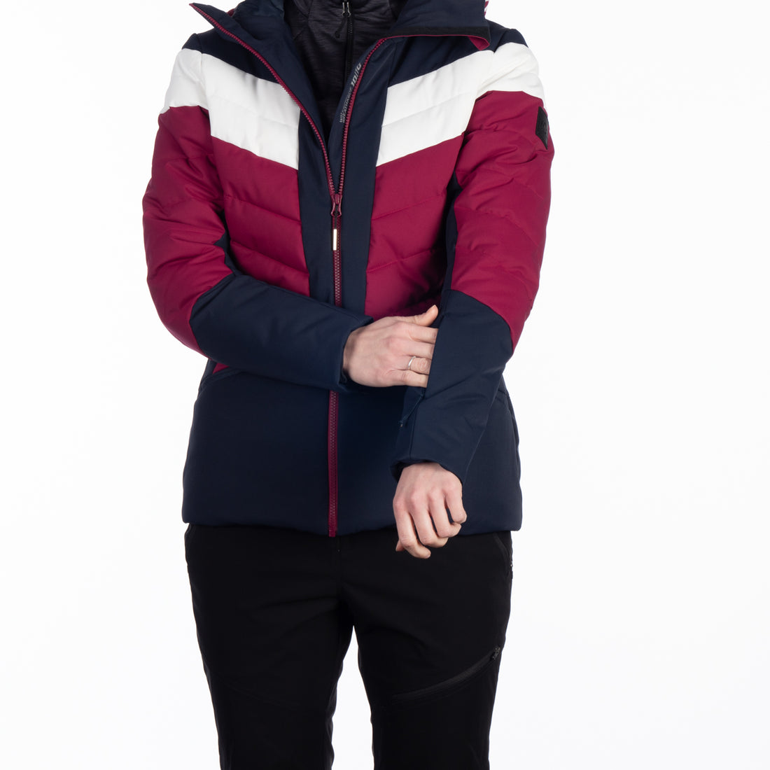 BU-6144SNW women's ski quilted insulated jacket IDA