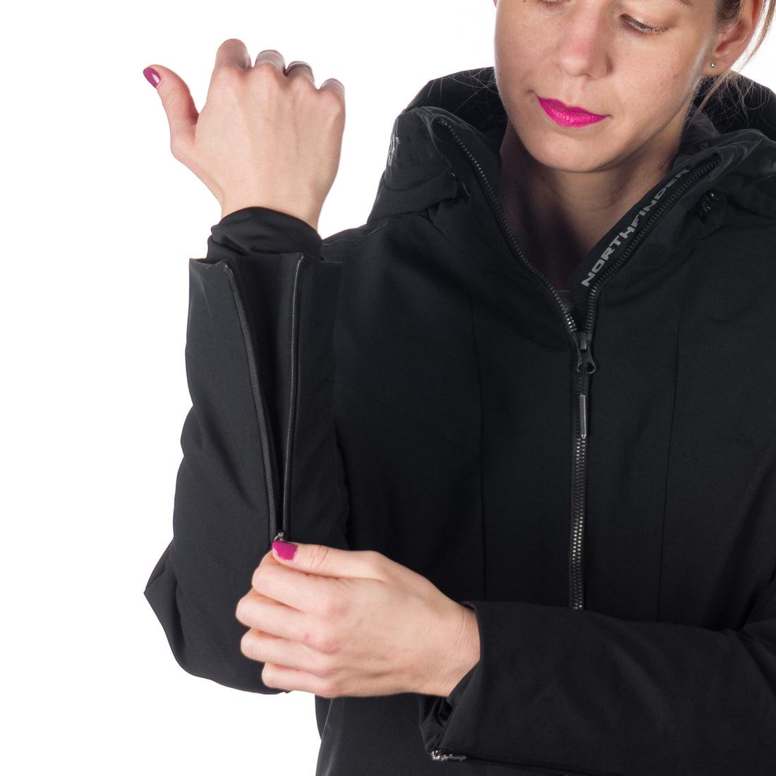 BU-6146SNW women ski insulated jacket MARJORIE