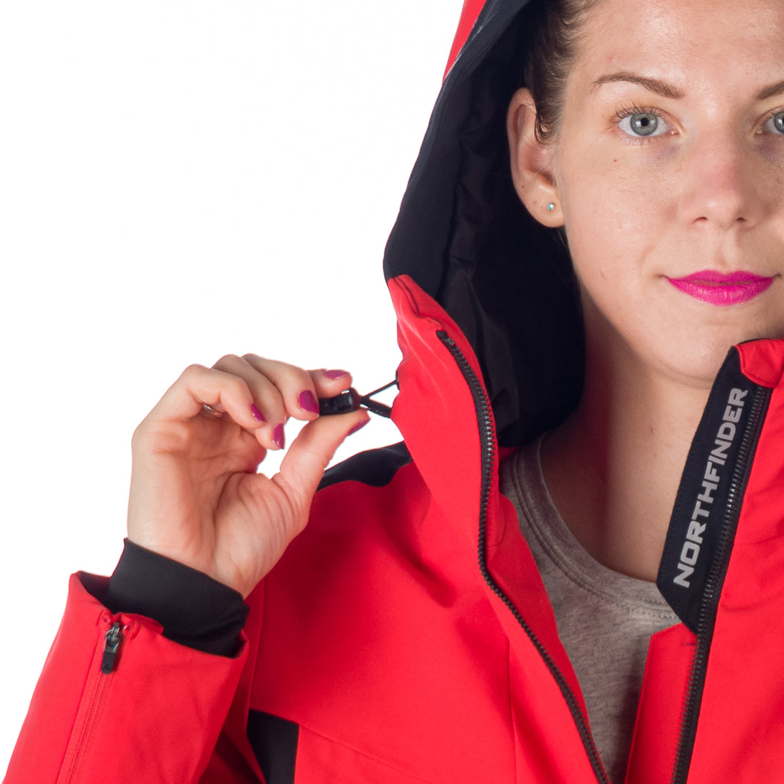 BU-6146SNW women ski insulated jacket MARJORIE