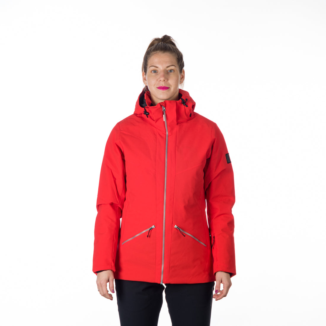 BU-6147SNW women ski trendy prolonged jacket OPAL