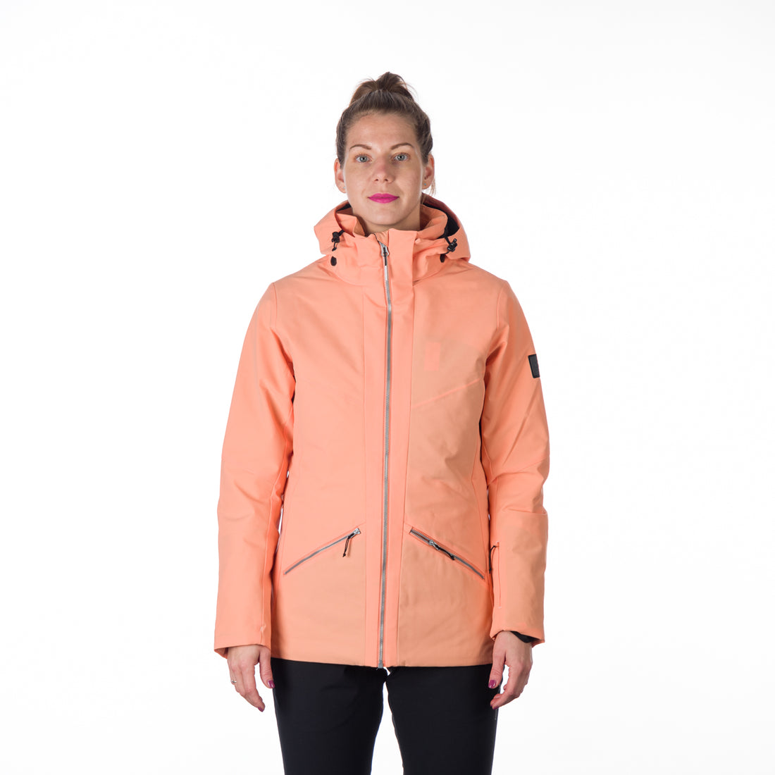 BU-6147SNW women ski trendy prolonged jacket OPAL