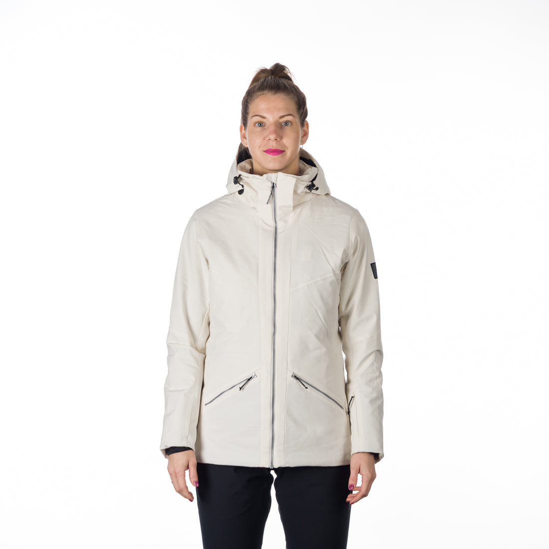 BU-6147SNW women ski trendy prolonged jacket OPAL