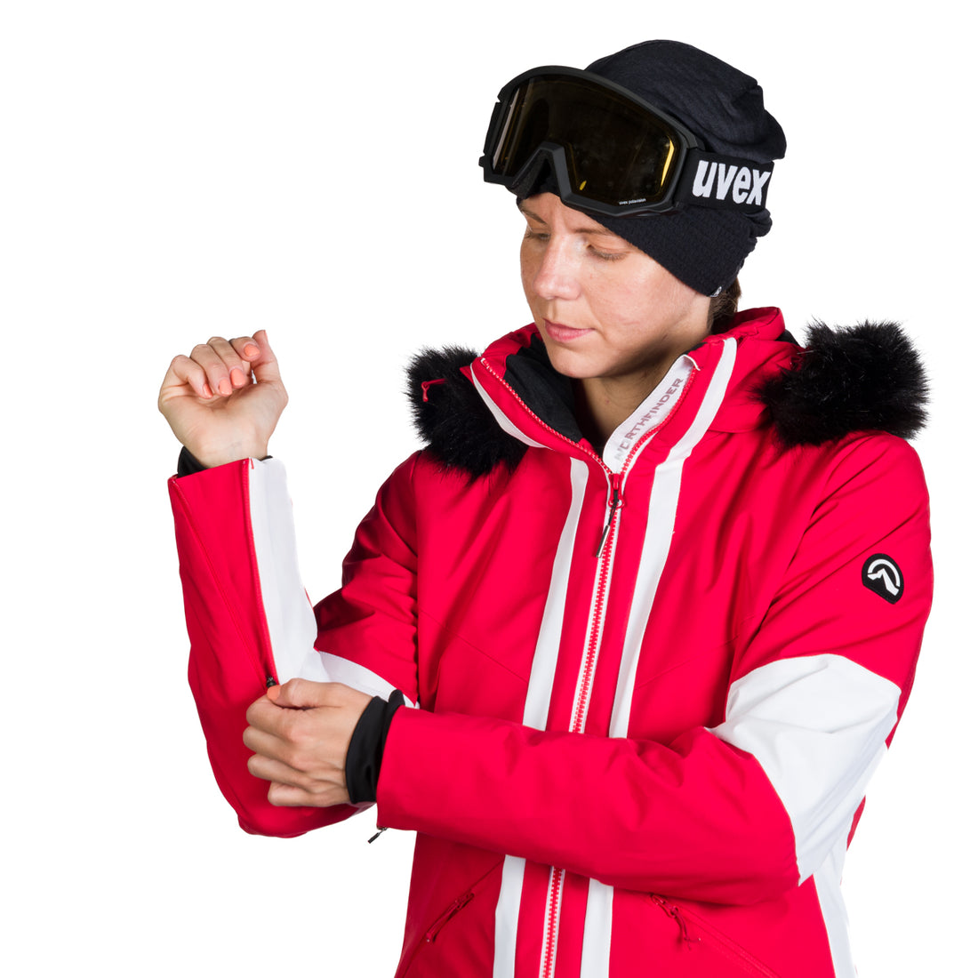 BU-6148SNW women's ski softshell insulated jacket ZELLA