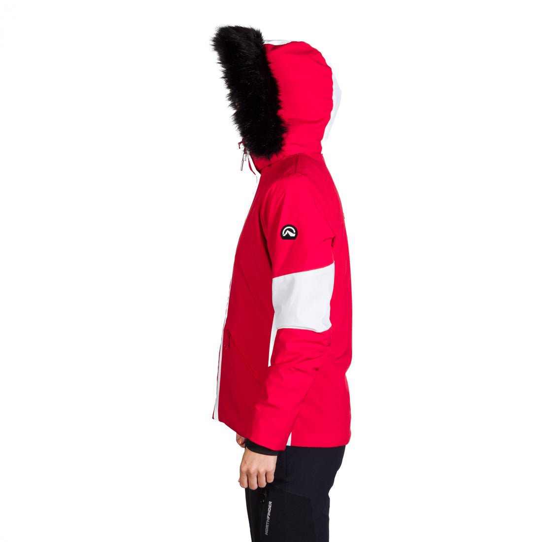 BU-6148SNW women's ski softshell insulated jacket ZELLA