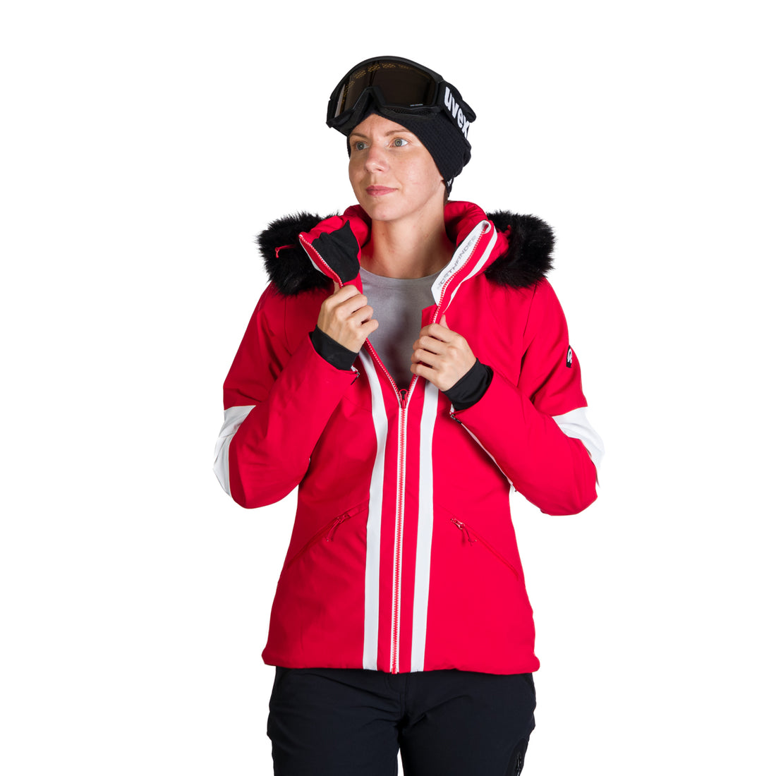BU-6148SNW women's ski softshell insulated jacket ZELLA