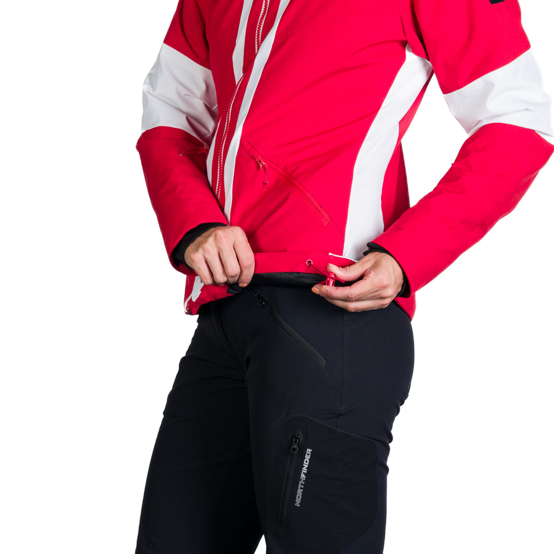 BU-6148SNW women's ski softshell insulated jacket ZELLA