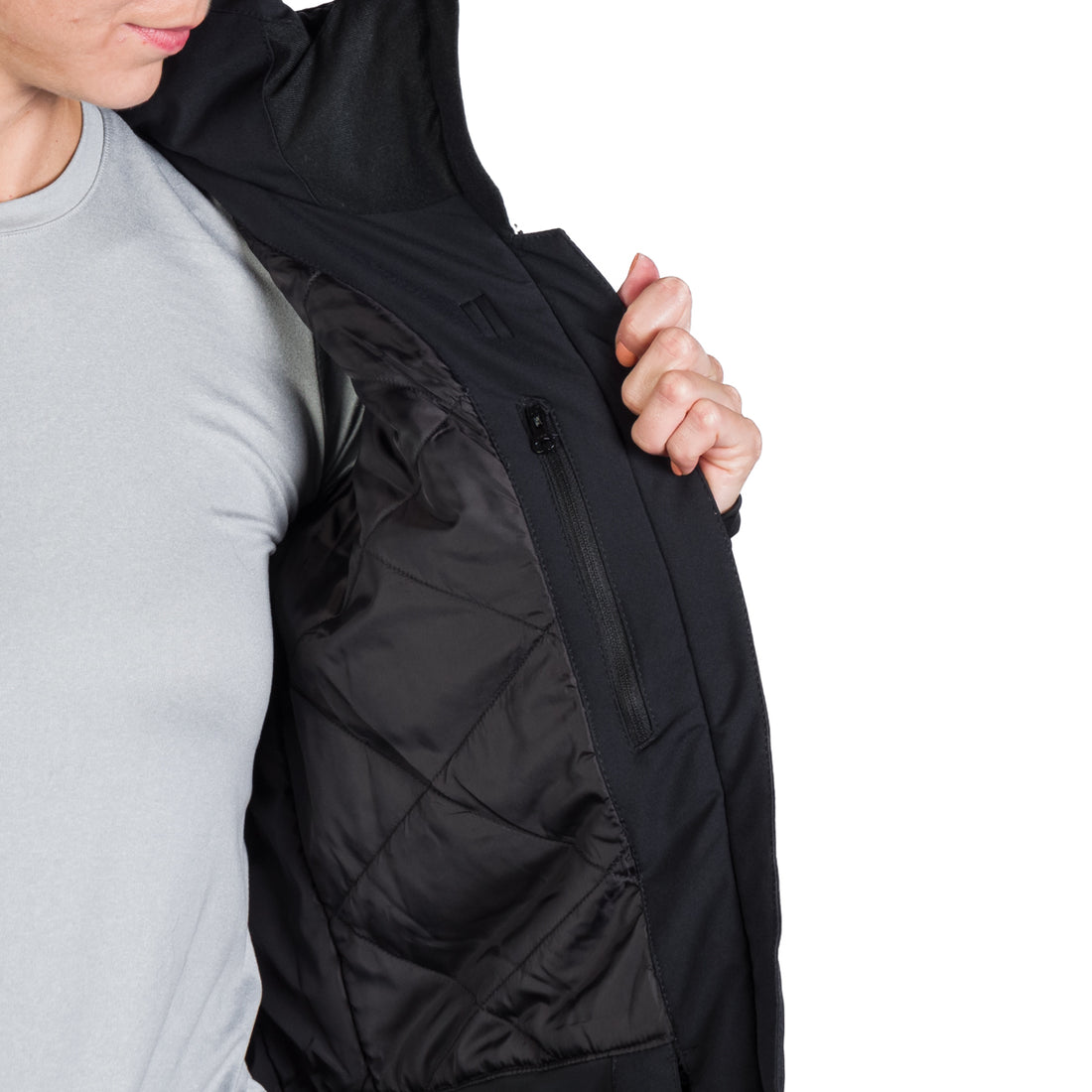 BU-6148SNW women's ski softshell insulated jacket ZELLA
