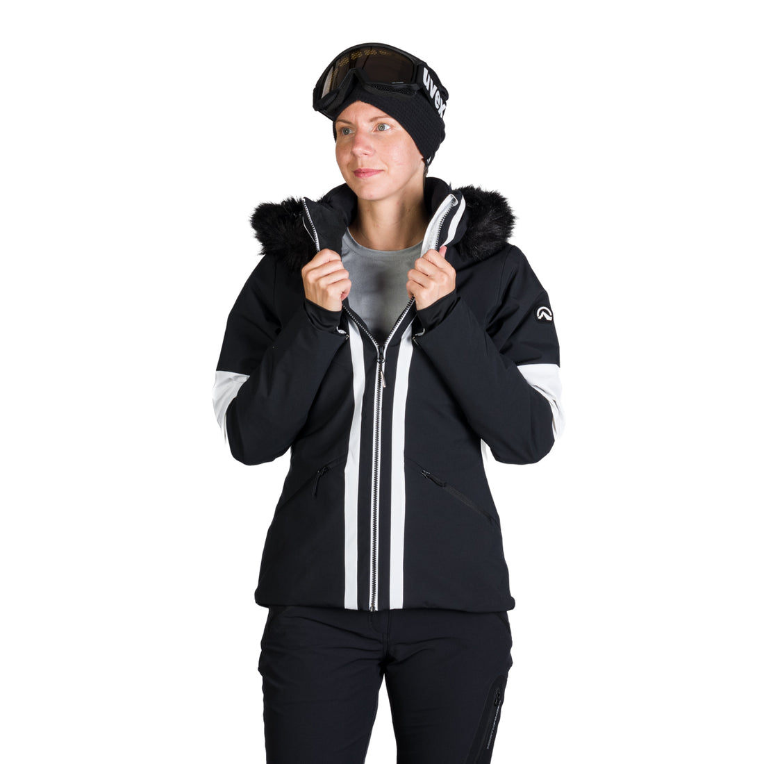 BU-6148SNW women's ski softshell insulated jacket ZELLA