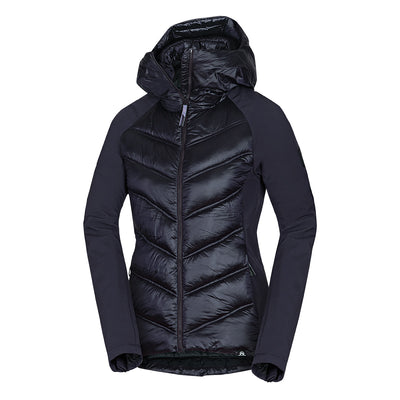 BU-6154SP women's trendy insulated jacket combined with softshell RITA