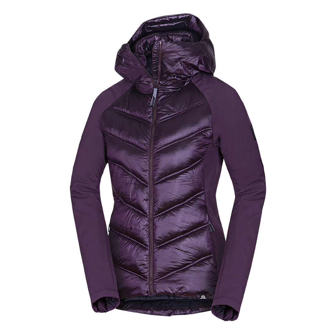 BU-6154SP women's trendy insulated jacket combined with softshell RITA