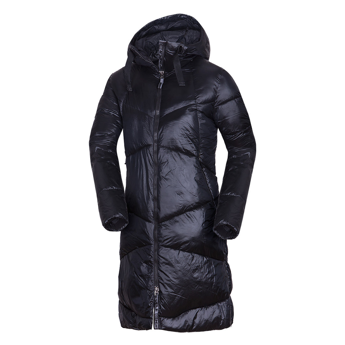 BU-6158SP women´s casual like down jacket long style CONSTANCE