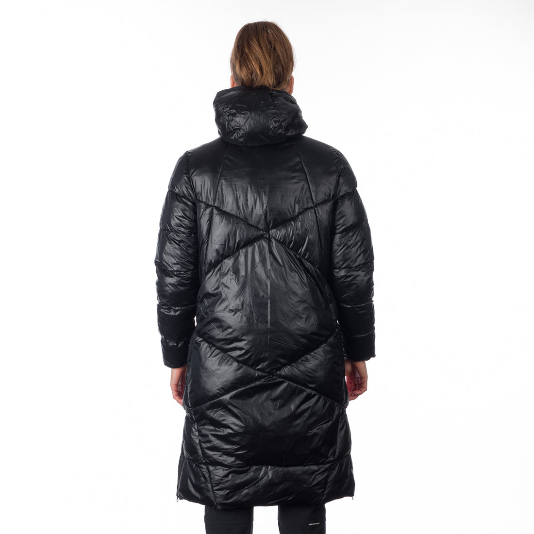 BU-6158SP women´s casual like down jacket long style CONSTANCE