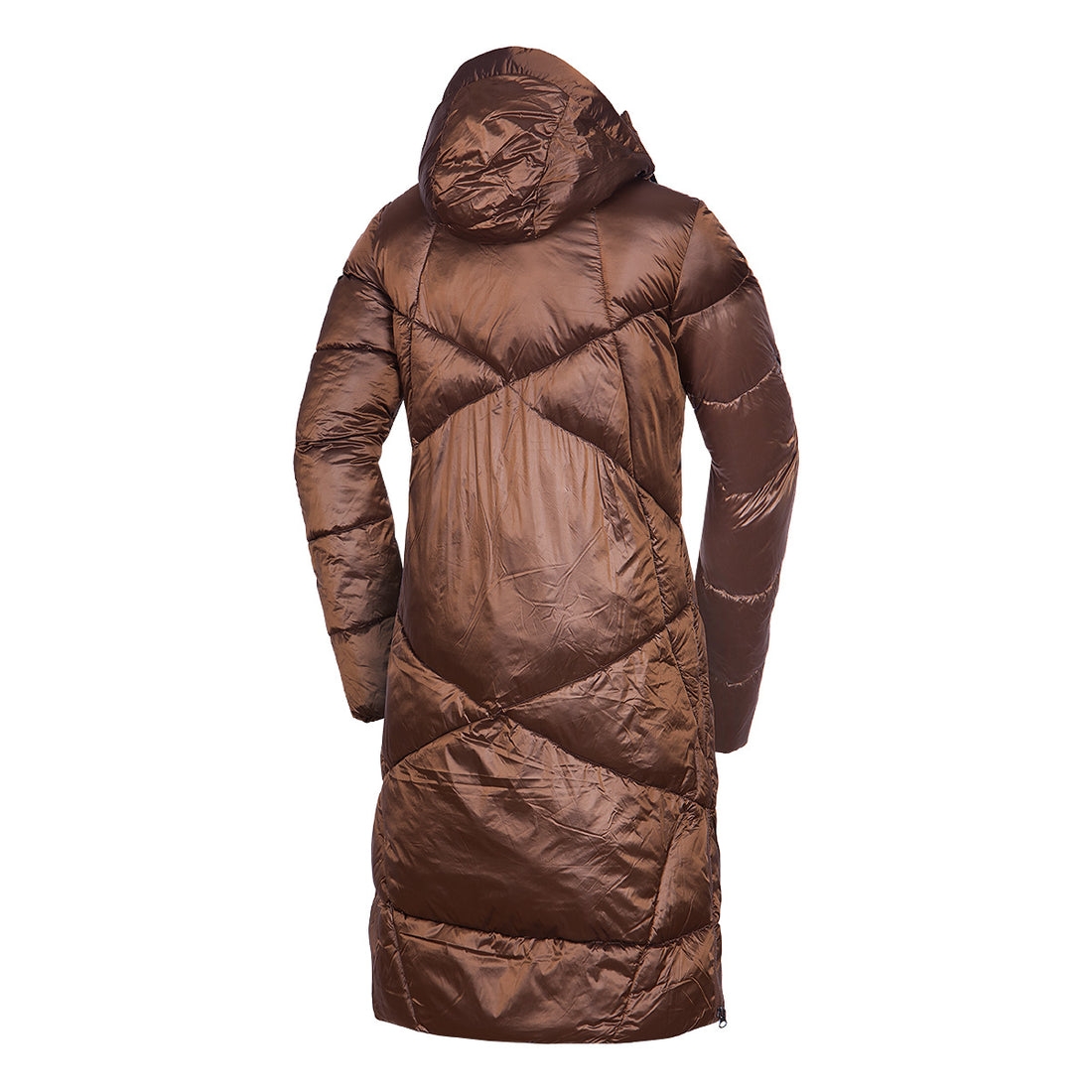 BU-6158SP women´s casual like down jacket long style CONSTANCE