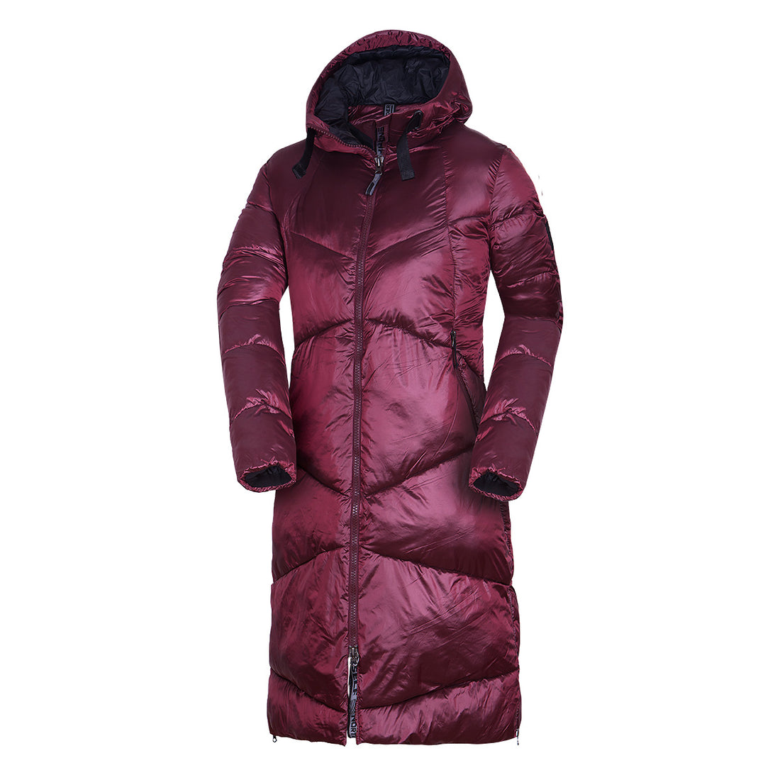 BU-6158SP women´s casual like down jacket long style CONSTANCE
