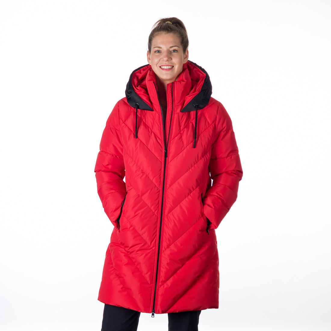 BU-6163SP women's casual trendy like down jacket DOLORES