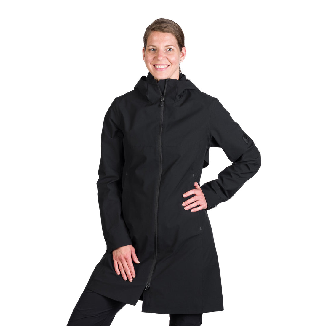 BU-6180OR women's outdoor waterproof hardshell 3L coat CLARICE