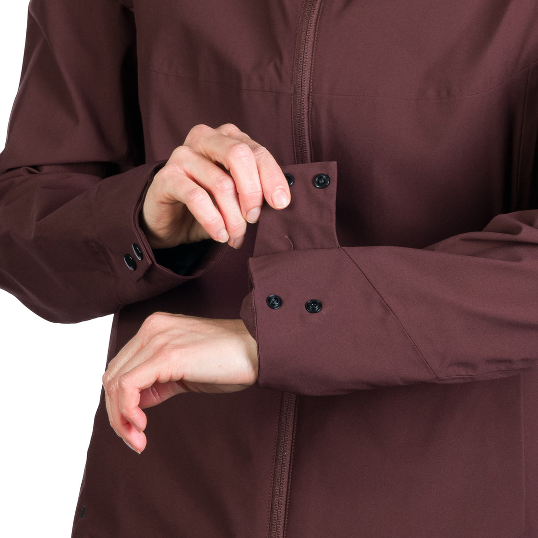 BU-6180OR women's outdoor waterproof hardshell 3L coat CLARICE